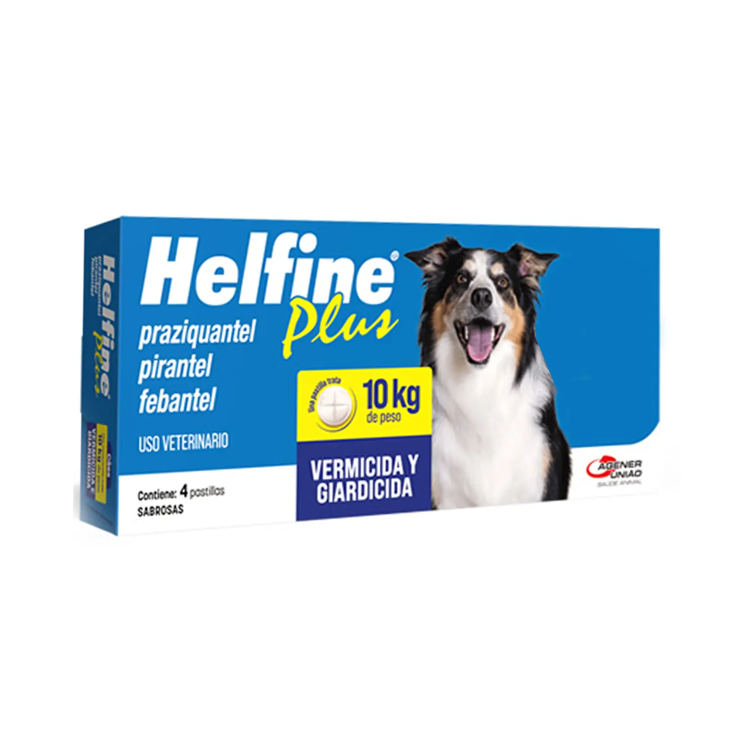 Vermífugo Helfine Plus para Cães